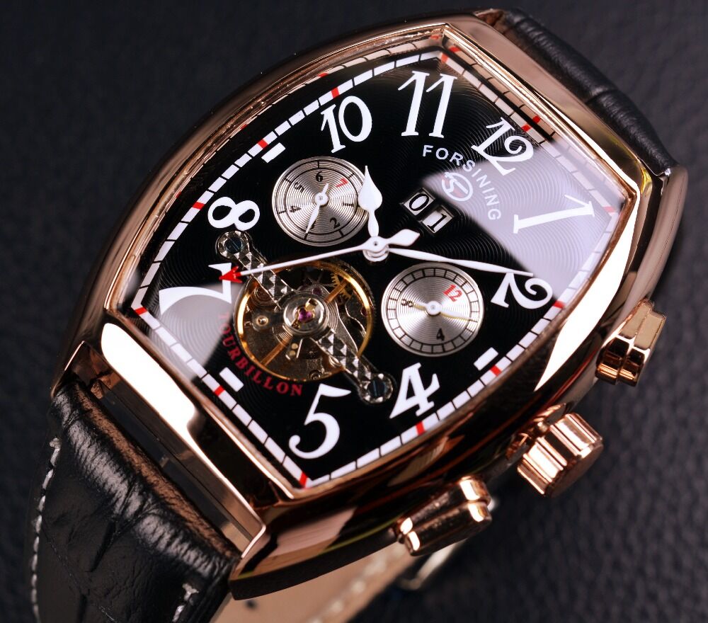 Forsining Rose Gold Case Automatic Watch 33 Forsining Rose Gold Case Automatic Watch