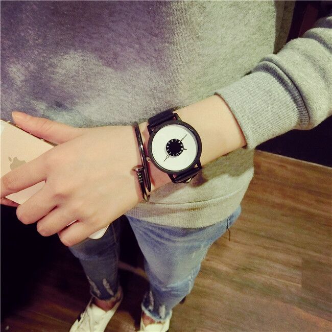 Fashion leather watches women men 47 Fashion leather watches women men