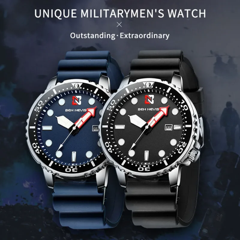 Ben Nevis Men Multi-function Quartz Wristwatch
